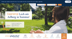 Desktop Screenshot of plattenhof.com